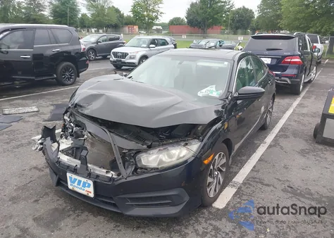 2016 Honda Civic Ex из США, поврежденный, VIN 2HGFC2F75GH523121